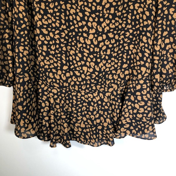 Buddy Love Leopard Print Dress Comfort Boho - Picture 9 of 13